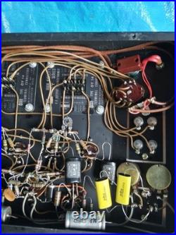 Luxman Km Q8 Vacuum Tube Amplifier Tested Working Vintage Audio Amp Hi-fi Valve