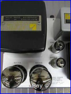 Luxman Luxkit KMQ-60 vintage tube valve amplifier
