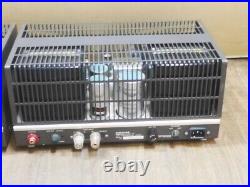 Luxman MB-3045 Tube Monaural Power Amplifier Pair Vintage