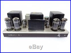 Luxman MQ60 CUSTOM Vintage Stereo Power Tube Amplifier MQ60C NEC 50CA10 Working