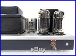 Luxman MQ60 Vintage Stereo Power Tube Amplifier Japan RARE 50CA10 Lux Working sq
