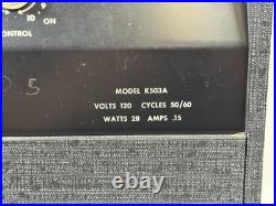 Lyle Model K503A Vintage Tube Amplifier Antique