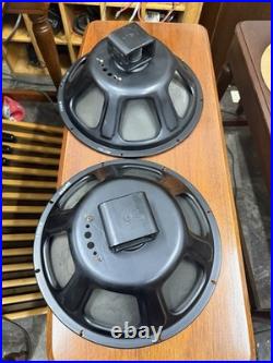 MATCHED PAIR Jensen P15Q 15 8 Ohm Vintage Alnico Speakers 1959 For Tube Amp