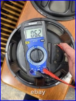 MATCHED PAIR Jensen P15Q 15 8 Ohm Vintage Alnico Speakers 1959 For Tube Amp