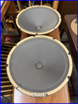 MATCHED PAIR Jensen P15Q 15 8 Ohm Vintage Alnico Speakers 1959 For Tube Amp