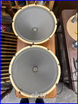 MATCHED PAIR Jensen P15Q 15 8 Ohm Vintage Alnico Speakers 1959 For Tube Amp
