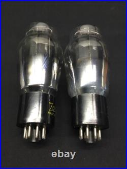 MATCHED PAIR ZENITH 6A5G Power Amplifier VINTAGE Vacuum Tubes TESTED S. 8582