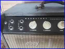Magnatone Toubadour Vintage Guitar Amp 1957-58 Nice Working Sounding Tubes Rare