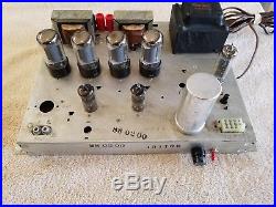 Magnavox 8802 Vintage Stereo Tube Amplifier 6V6