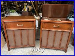 Magnavox Console Stereo Tube Amp Imperial Micromatic 12 Run Number 1 Pat Pend