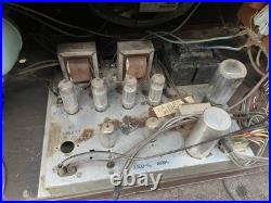 Magnavox Console Stereo Tube Amp Imperial Micromatic 12 Run Number 1 Pat Pend