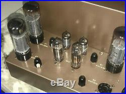 Marantz 8B Vintage Stereo Tube Amplifier Amp LOOK 8B Early Serial # RARE