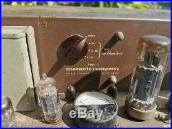 Marantz Model 2 Tube Amplifier Vintage Audio one pair original condition