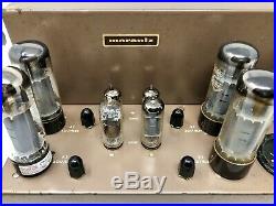 Marantz Model 8 Vintage 2 Channel Stereo Tube Amplifier Rare Tested Original