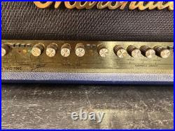 Marshall 375 Watt Model 6100 Tube Amp Head 30th Anniversary Special Blue & Gold