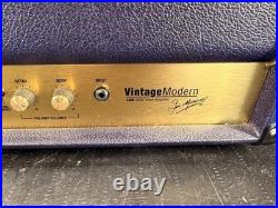 Marshall Vintage Modern 100w Tube Amp Head 2466 Model Deep Purple Color Nice