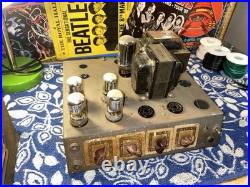 Masco MA25 vintage tube amplifier project PA amp MA-25