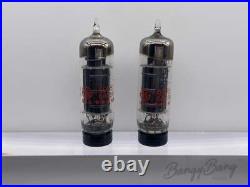 Matched Pair Vintage General Electric Five Star 6AQ5/6005/6V6 Power Pentode Ampl