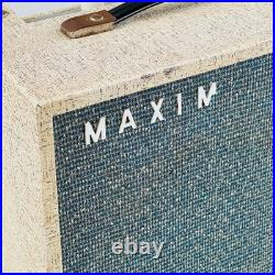 Maxim Vintage 1x8 240v Tube Combo Amp 1960s White Maxim Vintage 1x8 240v Tube Combo Amp 1960s White