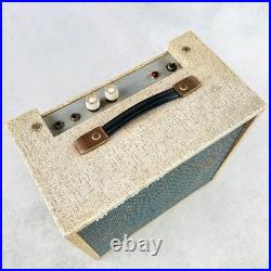 Maxim Vintage 1x8 240v Tube Combo Amp 1960s White