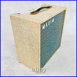 Maxim Vintage 1x8 240v Tube Combo Amp 1960s White