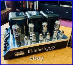 McIntosh 240 Vintage Tube Amplifier, Restored McIntosh 240 Vintage Tube Amplifier, Restored