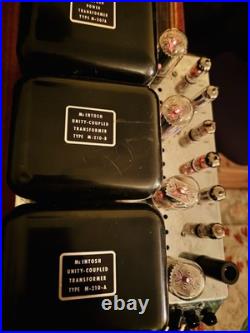 McIntosh 240 Vintage Tube Amplifier, Restored MC240