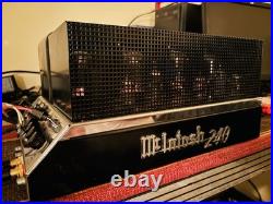 McIntosh 240 Vintage Tube Amplifier, Restored MC240