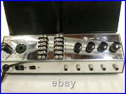 McIntosh Amplifier MC240 Stereo Vacuum Tube Power Rare Vintage Amp MC 240 withCage