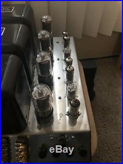 McIntosh MC240 Tube Amplifier Restoration Project Vintage Vacuum Tube Amp