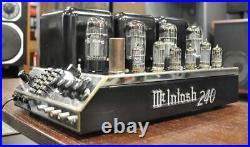McIntosh MC240 Vintage Tube Amplifier Fully Inspected by Our Shop From Japan