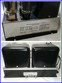 McIntosh MC60 Pair, MC 60 / 60 Watt Mono Block Tube Amplifiers-Excellent Vintage