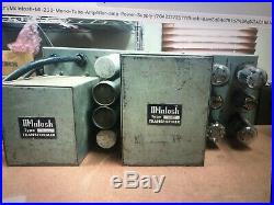 McIntosh MI-200 tube amplifier 8005 vintage
