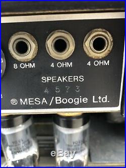 Mesa Boogie Mark II pre-owned vintage 1980 tube amp head MK2 withfootswitch