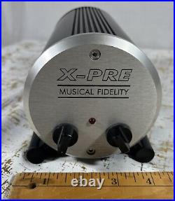 Musical Fidelity X-PRE Class A Tube Amplifier Phono Preamp Audiophile VTG