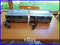 NEW IN BOX PAIR OF VINTAGE McGohan M204 Mono Tube Amplifiers Stereo or Guitar