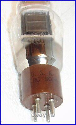 NOS Hytron CRC 801A 801-A #10 Tube GIANT D GETTER Vintage Power Amplifier tube