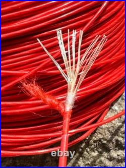 NOS Telefunken vintage copper 1.2 mm 100m Spool 1959 Silk Wrapped Amp Wire