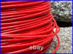 NOS Telefunken vintage copper 1.2 mm 100m Spool 1959 Silk Wrapped Amp Wire