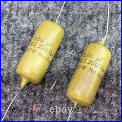 NOS Vintage Mullard 0.68uf 200v Mustard Guitar Amp Capacitor. Tube amp
