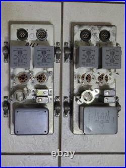 New in Box Pair of Vintage 6SN7 Tube Amplifier Modules US Navy Mil 1953 UTC