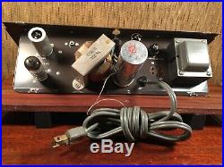 Newcomb Tube Amplifier Single Ended 6BQ5 / EL84 Vintage Amp