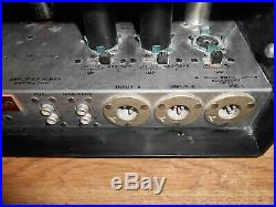 Nice Antique Bogen M-330a Tube Amplifier 30w Vintage Power Amp Clean Powers Up