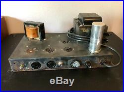 Nice Vintage 1959 PP 6V6 5Y3GT 12AX7 Tube Amplifier WORKING fr Guitar Amp Rebuid