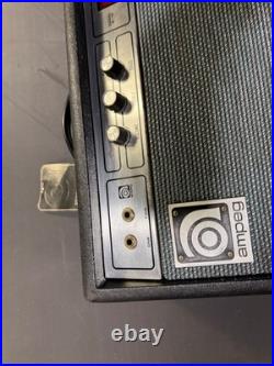 Nice Vintage Ampeg Model G-18 Amplifier Guitar Amp Non Tube Champ Size Speaker