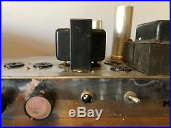 Nice Vintage Knight 6V6 Mono Tube Amplifier 1956 For Guitar or Harp Amp Rebuild