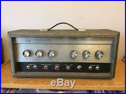 Nice Vintage Silvertone 1483 Guitar Amplifier Original RCA 6L6GC Tubes Amp Works