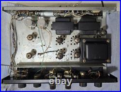 OLSON RADIO 7 Tube Amplifier Japan AM-158 Gold (Kenwood-Trio) 1960s Vintage 2 Ch