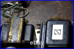Old Vacuum Tube Amplifier Pair Vintage Tube Amp Used Junk Parts Repair From JP