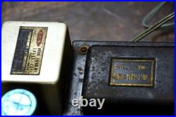Old Vacuum Tube Amplifier Pair Vintage Tube Amp Used Junk Parts Repair From JP